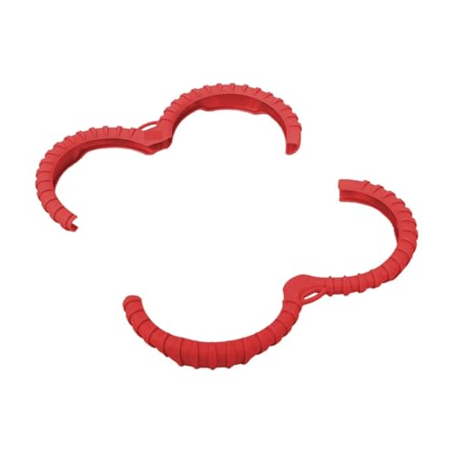 ZHUOHANG for Avata 2 Schutzhülle Stoßstange Ring Propeller Schutz Anti-Kollision Protektoren Prop Stoßstange for Avata 2 Drone Zubehör(Red) von ZHUOHANG