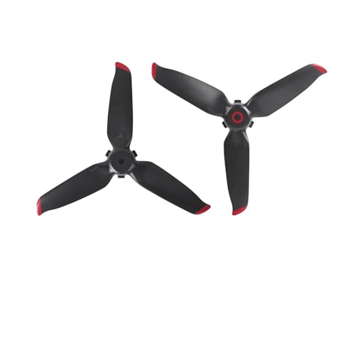 ZHUOHANG for FPV 5328S Propeller Quick-Release Requisiten mit Geschenk Arm Aufkleber for FPV Drone Zubehör(Red 1 Pair) von ZHUOHANG
