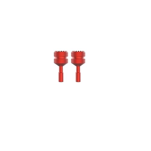 ZHUOHANG for Mini 3 Pro Propeller Halter Schutz Film Gläser Fahrwerk Joysticker Motor Abdeckung Strap Mini 3 Drone Zubehör(Joystick Red) von ZHUOHANG