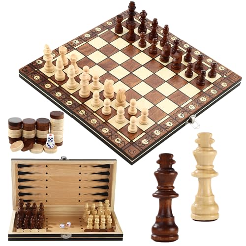 Schachspiel,3-in-1MagnetischesSchachspielausHolz, 29 x 29 cm Schachspiel Magnetisch,Faltbares magnetisches schachspiel, Schach für Kinder, geeignet für Partys, Familienaktivitäten Schachspiel,3-in-1MagnetischesSchachspielausHolz, 29 x 29 cm Schachspiel Magnetisch,Faltbares magnetisches schachspiel, Schach für Kinder, geeignet für Partys, Familienaktivitäten von ZHYLUO
