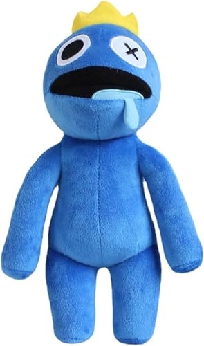 ZHYUAD Freunde Anime Plüschtier, Kawaii Kuscheltier, Handgemachte Tiere, Süße Plushies, Monster, Plüschkissen, Groß als Geschenke für Kinder zu Halloween und Weihnachten (Blau) von ZHYUAD