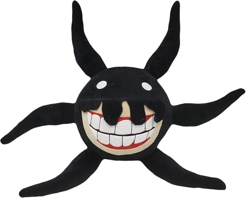 ZHYUAD Plüschfigur 14 Zoll - Cute Black - Anime Plüsch 2022 Neues Modell - Terror Plüschmonster - Spielzeug Monster - Geschenk für Kinder (6-Eckiges Monster) von ZHYUAD