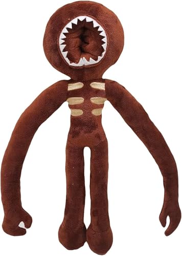 ZHYUAD Plüschfigur 14 Zoll - Cute Black - Anime Plüsch - Modell - Terror Plüschmonster - Spielzeug Monster - Geschenk für Kinder (braun) von ZHYUAD
