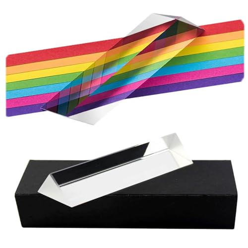 ZHYUAN 15 cm Dreiecksprisma,K9 Kristall Prisma Dreieck,Glas Prisma Optisches,dreieckiges Prisma,K9 Glas Prisma Optisches,Prisma Fotografie für Fotofotografie mit Regenbogeneffekten(mit Geschenkbox) ZHYUAN 15 cm Dreiecksprisma,K9 Kristall Prisma Dreieck,Glas Prisma Optisches,dreieckiges Prisma,K9 Glas Prisma Optisches,Prisma Fotografie für Fotofotografie mit Regenbogeneffekten(mit Geschenkbox) von ZHYUAN