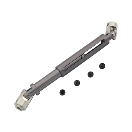 ZIBOXI 1 Pcs Antriebswelle Joint CVD Teile 103-150mm for Axial SCX10 AX10 Tamiya CC01 D90 RC4WD TF2 1/10 RC Rock Crawler(Gray) von ZIBOXI