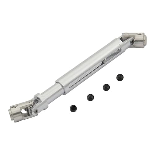 ZIBOXI 1 Pcs Antriebswelle Joint CVD Teile 103-150mm for Axial SCX10 AX10 Tamiya CC01 D90 RC4WD TF2 1/10 RC Rock Crawler(Silver) von ZIBOXI