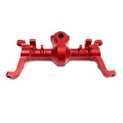 ZIBOXI 1 stück 1/24 Vorderachse Gehäuse for Axial SCX24 RC Auto Teil RC Auto Zubehör Ersatzteile Schwarz(Red) von ZIBOXI