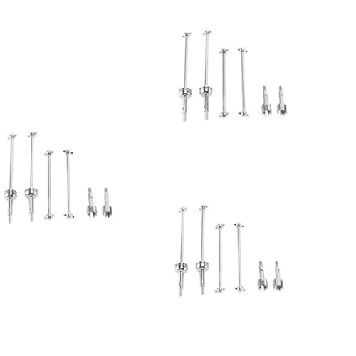 ZIBOXI 12-teilige CVD-Antriebswelle vorne und hinten for Wltoys 144001 124018 124019 RC-Auto-Upgrade-Teile Zubehör-AA02 von ZIBOXI