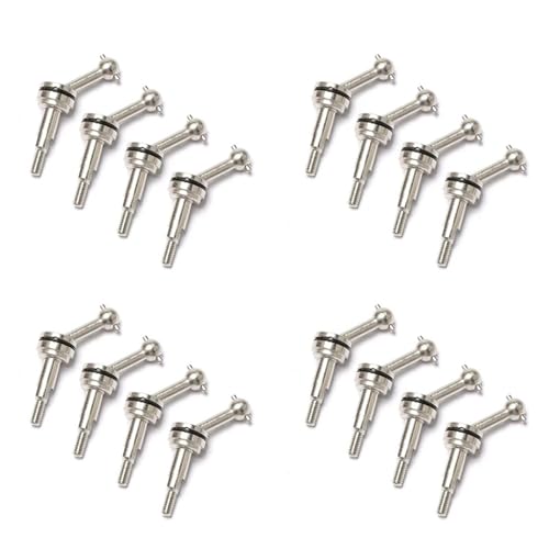 ZIBOXI 16Pcs 2Mm Erweiterte Metall CVD Kreuzgelenk Welle Übertragung for Wltoys K969 K979 K989 P929 1/28 RC Auto Upgrade P ZIBOXI 16Pcs 2Mm Erweiterte Metall CVD Kreuzgelenk Welle Übertragung for Wltoys K969 K979 K989 P929 1/28 RC Auto Upgrade P von ZIBOXI
