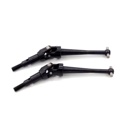 ZIBOXI 2 Pcs Antriebswelle CVD for MJX H16 16207 16208 16209 16210 14209 14210 1/16 RC Auto Upgrade Teile Zubehör(Black) von ZIBOXI