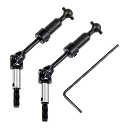 ZIBOXI 2 STÜCKE Universal Dogbone Einstellbare CVD Antriebswellengelenk 102015-A 75-85mm 102016-A 110-120mm for HSP1/10 RC Modellauto 94123 94103(75-85mm) von ZIBOXI