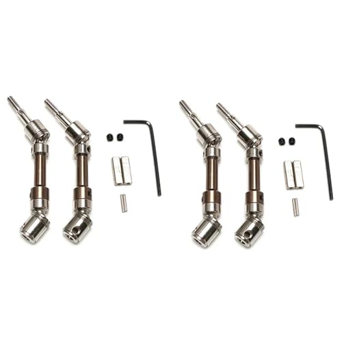 ZIBOXI 2 Satz CVD-Vorderrad-Universalantriebswellenzubehör for Wltoys 12428 12423 12427 1/12 RC-Auto-Upgradeteile-AA02 von ZIBOXI