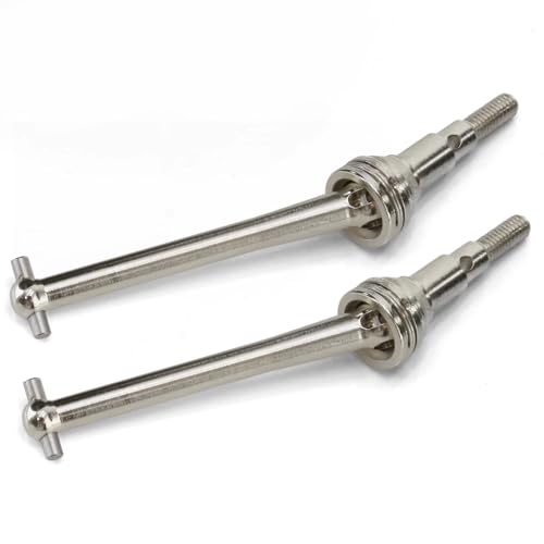ZIBOXI 2 stück for MJX RC Auto LKW Hobby Upgrade Zubehör Teile 16410 F/R CVD Antriebswelle for 1/16 Skala 16207 16208 14209 14210 von ZIBOXI