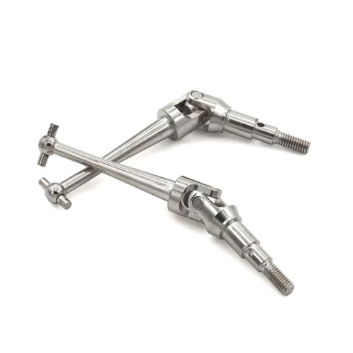ZIBOXI 2 stücke Antriebswelle CVD Antriebswelle Fit for MJX H16 16207 16208 16209 16210 14209 14210 1/16 RC Auto Upgrade Teile zubehör(Silver) von ZIBOXI