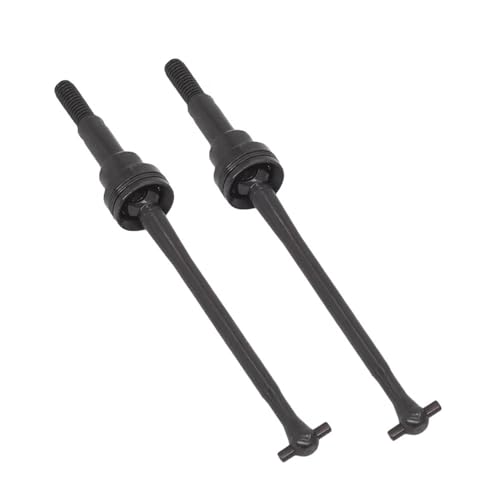 ZIBOXI 2Pcs RC Auto Front Drive Welle CVD for WLtoys 12423 12427 12428 1/12 Crawler Short Course Truck Upgrade Teile(2Pcs Black) von ZIBOXI