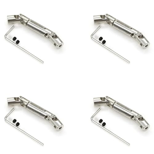 ZIBOXI 4X CVD-Antriebswelle for WPL D12 C24 C34 B14 B24 B16 B36 MN D90 MN99S RC-Autoteile Upgrade-Zubehör, von ZIBOXI