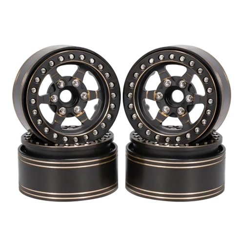 ZIBOXI 6 Speichen 4,8 cm Felge mit Skala Beadlock Hardware für 1/10 1/8 RC Crawler TRX4 Capra SCX10 D90 VS4-10 Gen8 CC01 ZIBOXI 6 Speichen 4,8 cm Felge mit Skala Beadlock Hardware für 1/10 1/8 RC Crawler TRX4 Capra SCX10 D90 VS4-10 Gen8 CC01 von ZIBOXI