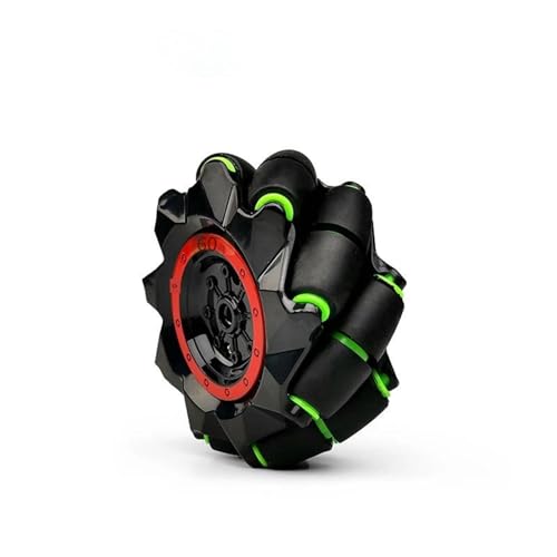 ZIBOXI 97mm Mecanum Rad Omni Directional for TT Motor Smart Roboter Auto Rad Zubehör Smart Auto DIY Teil (Size : 1 pcs Wheel) von ZIBOXI
