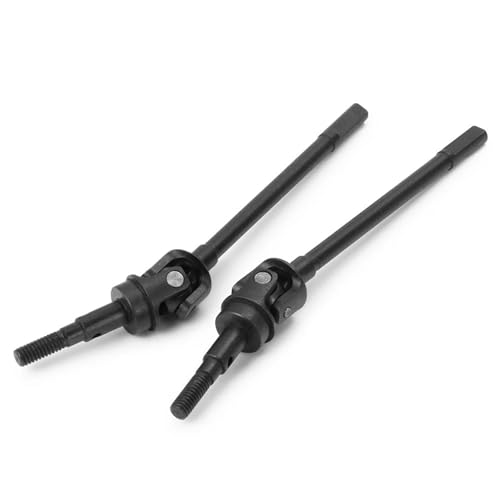 ZIBOXI AR44 ACHSEN Vorne Hinten Gemeinsame CVD Antriebswelle Dogbone RC 1/10 Axial SCX10-II 90046 90047 Fit for Jeep Wrangler(2PCS Front) von ZIBOXI