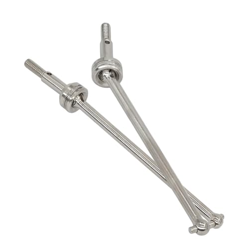 ZIBOXI Antriebswelle CVD Antriebswelle Fit for Wltoys 104001 104002 1/10 RC Auto Upgrade Teile Zubehör(Gray) von ZIBOXI