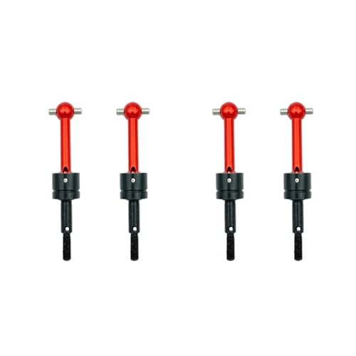 ZIBOXI CVD RC Auto Kardanwelle 53792 for Tamiya TT-01 TT01 TT-02 TT02 TA04 1/10 RC Auto Upgrade Teile(Red) von ZIBOXI