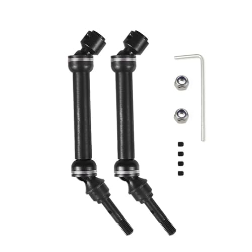 ZIBOXI CVD Vorne Hinten Antriebswelle Montage 1/10 Fit for Traxxas Slash 4X4 SLA017 SLA018(Front 2pcs) von ZIBOXI