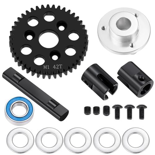 ZIBOXI Diff Gears Lenkung Montage Chassis Rüstung Schutz Skid Platte Rad Hex Hub Adapter Mutter Pins for 1/7 Rc Auto Felony 6S(42T) von ZIBOXI
