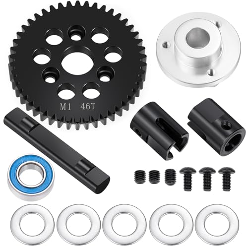ZIBOXI Diff Gears Lenkung Montage Chassis Rüstung Schutz Skid Platte Rad Hex Hub Adapter Mutter Pins for 1/7 Rc Auto Felony 6S(46T) von ZIBOXI