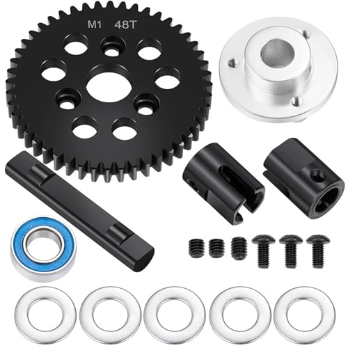 ZIBOXI Diff Gears Lenkung Montage Chassis Rüstung Schutz Skid Platte Rad Hex Hub Adapter Mutter Pins for 1/7 Rc Auto Felony 6S(48T) von ZIBOXI