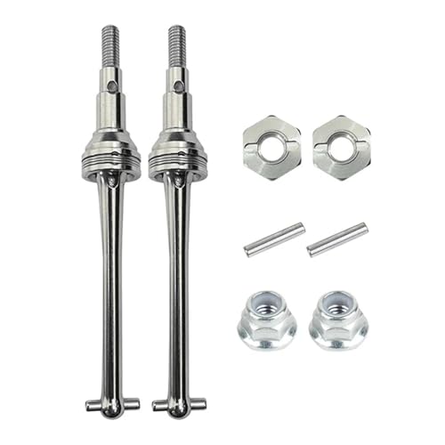 ZIBOXI Front Drive Shaft CVD und 12mm Rad Hex for MJX Hyper Go H16 16207 16208 16209 16210 1/16 RC Auto Upgrade Teile ZIBOXI Front Drive Shaft CVD und 12mm Rad Hex for MJX Hyper Go H16 16207 16208 16209 16210 1/16 RC Auto Upgrade Teile von ZIBOXI