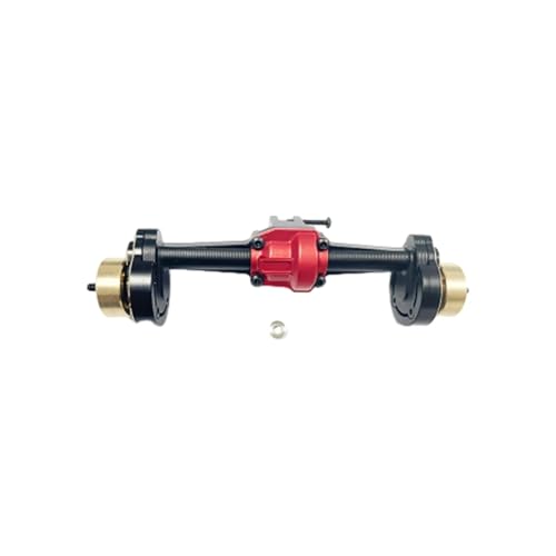 ZIBOXI Hintere Portalachse 1 18, passend for HOBBYPLUS 4WD CR18P Crawler, Upgrade-Teile, verhindert Überschlagen, 1 18, Schwarz(Black) von ZIBOXI