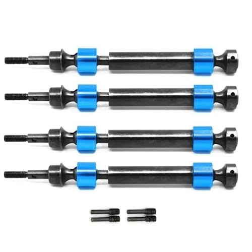 ZIBOXI Keil CVD Antriebswelle 5451X for Traxxas 1/10 Maxx E-MAXX T-MAXX RC Auto Upgrade Teile Zubehör(Blue) von ZIBOXI