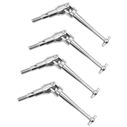 ZIBOXI MJX H16 16207 16208 16209 16210 Metall Antriebswelle CVD Antriebswelle for 1/16 MJX RC Auto Upgrade Teil(Silver) von ZIBOXI