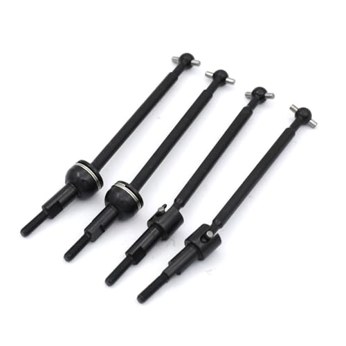 ZIBOXI Metall-Antriebswelle vorne und hinten for Rlaarlo AM-X12 AM-D12 1/12 CVD Dogbone-Antriebswelle RC-Auto-Upgrade-Teile Zubehör(Blue) von ZIBOXI