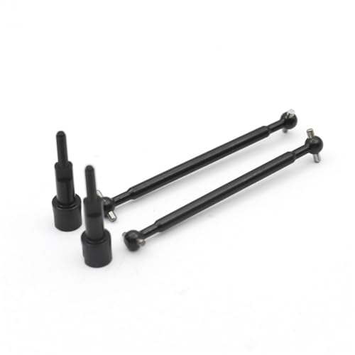 ZIBOXI Metall-Antriebswelle vorne und hinten for Rlaarlo AM-X12 AM-D12 1/12 CVD Dogbone-Antriebswelle RC-Auto-Upgrade-Teile Zubehör(RED) von ZIBOXI