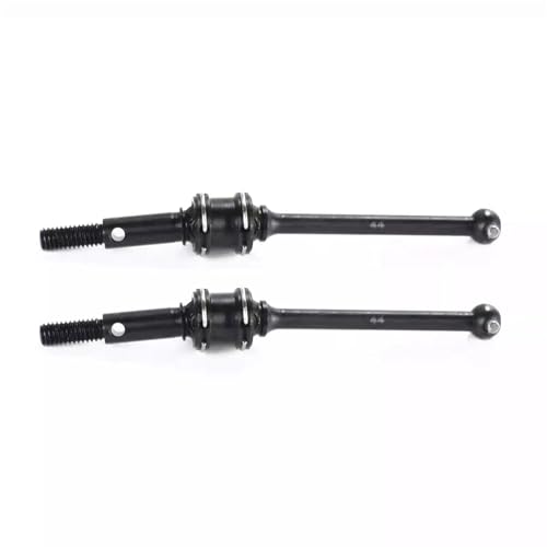 ZIBOXI Metalldichtungswelle for Tamiya TT02 TA05 TA06 TB05 TRF420 TRF417 RC-Car CVD-Antriebswelle, 44 mm, Upgrade-Teile, 2 Stück von ZIBOXI