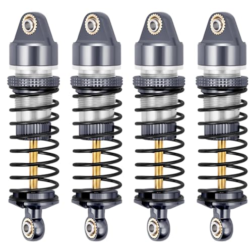 ZIBOXI RC Auto Stoßdämpfer Kugellager Reifen Rad Vorne Hinten Diff Abdeckung Getriebe Abdeckung Antriebswelle CVD for 1/18 Granit Grom(Brown) von ZIBOXI