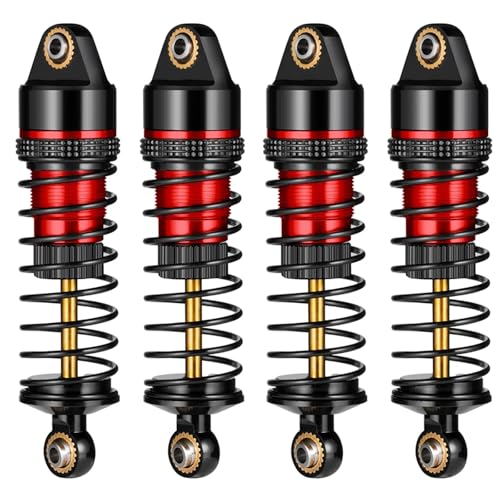 ZIBOXI RC Auto Stoßdämpfer Kugellager Reifen Rad Vorne Hinten Diff Abdeckung Getriebe Abdeckung Antriebswelle CVD for 1/18 Granit Grom(Burgundy) von ZIBOXI