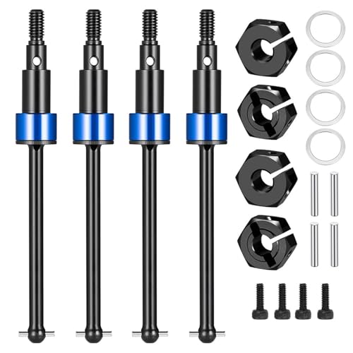 ZIBOXI RC Auto Stoßdämpfer Kugellager Reifen Rad Vorne Hinten Diff Abdeckung Getriebe Abdeckung Antriebswelle CVD for 1/18 Granit Grom(Dark Khaki) von ZIBOXI