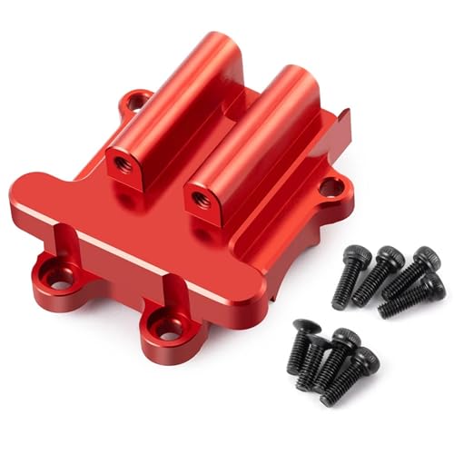 ZIBOXI RC Auto Stoßdämpfer Kugellager Reifen Rad Vorne Hinten Diff Abdeckung Getriebe Abdeckung Antriebswelle CVD for 1/18 Granit Grom(White) von ZIBOXI