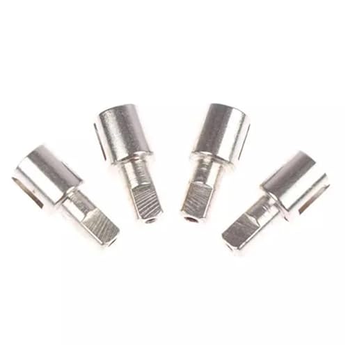 ZIBOXI Rad Axel Joint Cup Dogbone CVD Antriebswelle for 1/14 WLtoys 144001 RC Fernbedienung Auto Ersatzteile(Joint Cup 4PC Silver) von ZIBOXI