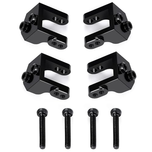 ZIBOXI Servo Arm/Lenkgestänge/Shock Mount/CVD Antriebswelle for Losi 1/18 Mini LMT 4X4 Gebürstet Monster Truck Teile(Burgundy) von ZIBOXI