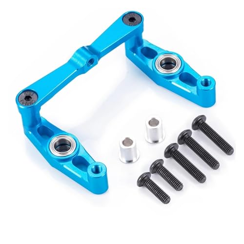 ZIBOXI Stoßdämpfer CVD Antriebswelle Batterie Montage Platte Suspension Arm for 1/10 Tamiya TT02 Volle Set Upgrade Teile(Steering Assembly) von ZIBOXI