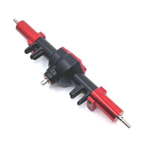 ZIBOXI Verbesserte Vorder- und Hinterachsdifferentialbaugruppe, passend for MN MN128 MN86 G500 1/12 RC-Car-Upgrade-Teile(Red 1 Rear Axle) von ZIBOXI