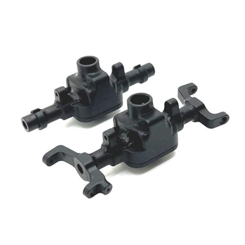 ZIBOXI Vordere Hinterachsgehäuse Rc Vordere Hinterachsgehäuse Passend for FMS FCX18 1/18 RC Car Upgrade Teil(Black) von ZIBOXI