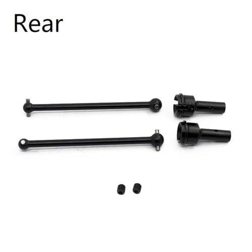 ZIBOXI Vordere und hintere Antriebswelle CVD for Arrma 1/8 Typhon 6S 1/7 Infraction 6S Limitless 6S BLX RC Auto-Upgrade-Teile(Gray) von ZIBOXI