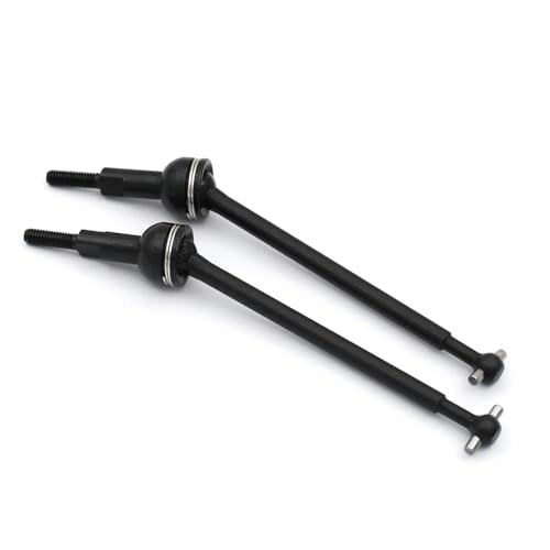ZIBOXI Vorne Hinten Antriebswelle CVD Antriebswelle Dogbone Fit for Rlaarlo AM-X12 AM-D12 1/12 RC Auto Upgrade Teile Zubehör(Front AM-X12) von ZIBOXI