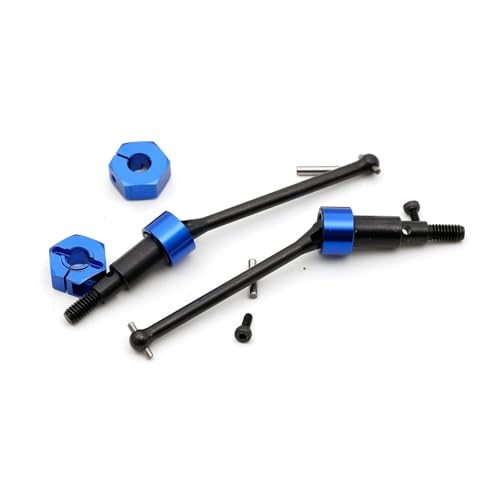 ZIBOXI Vorne Hinten Antriebswelle CVD Antriebswelle for Arrma 1/18 Granit Grom Typhon GROM RC Auto Upgrade Teile Zubehör(50MM 2PCS) von ZIBOXI