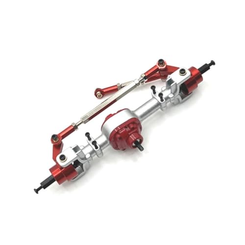 ZIBOXI Vorne Hinten Brücke Achse Fit for MN MN82 LC79 MN78 D90 D91 D96 99S 1/12 RC Auto Upgrade Teil(Red Front) von ZIBOXI