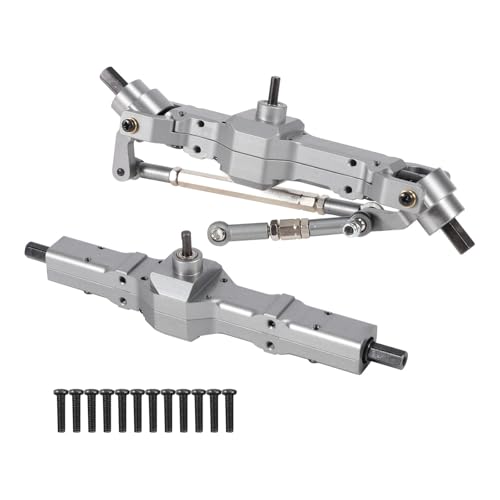 ZIBOXI Vorne Hinten Brücke Achse Getriebe Box Fit for WPL C14 C24 C34 C44 B14 B24 1/16 RC LKW Auto Upgrade Teile Zubehör von ZIBOXI